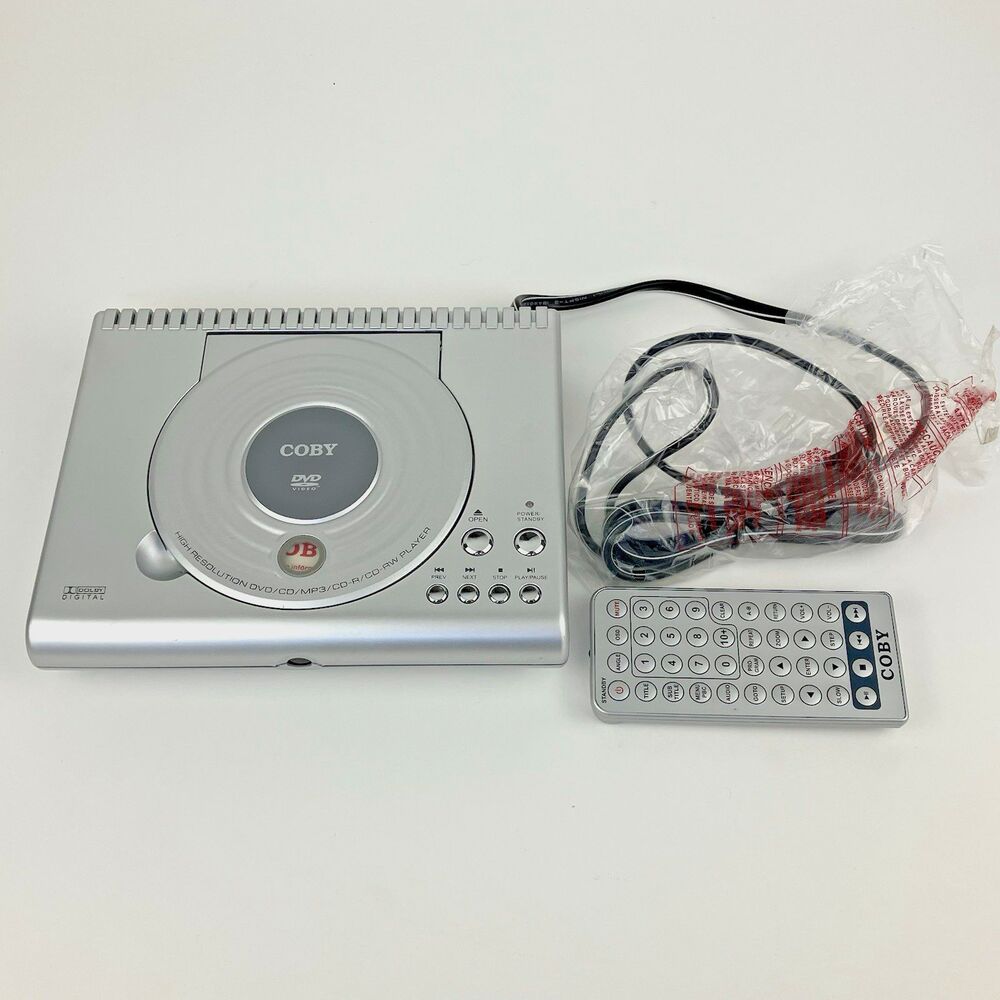 Coby DVD-207 Portable Compact DVD Player - Tested /w Remote